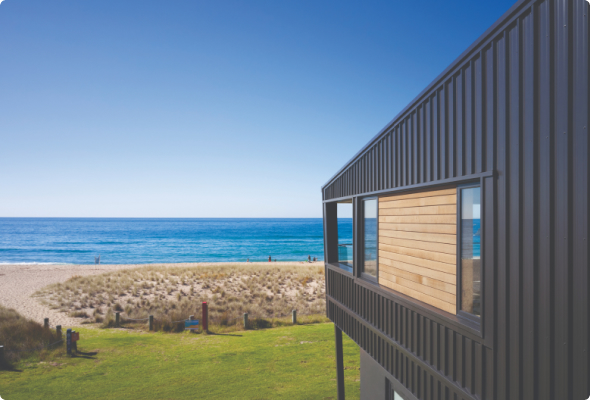 Onemana Surf Club, NZ features COLORSTEEL Altimate®